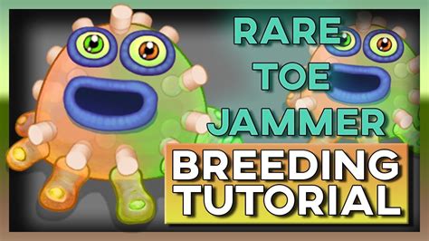 By default, its breeding time is 3 hours long. . How to breed rare toe jammer 2022